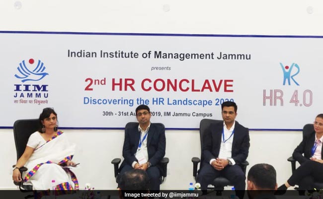 HR Heads Of Top 50 Companies Attend Conclave In IIM Jammu