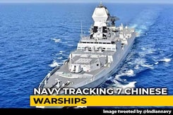 Navy's Spy Plane Tracking 7 Chinese Warships In Indian Ocean Region Navy's Spy Plane Tracking 7 Chinese Warships In Indian Ocean Region