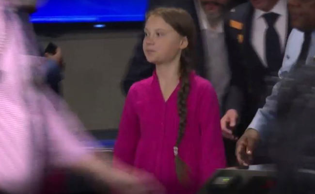 Donald Trump, Greta Thunberg Face Off As Davos Warms To Climate Action