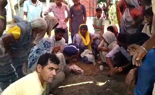 Bizarre Ritual To 'Save' Electrocuted Man In UP On Camera