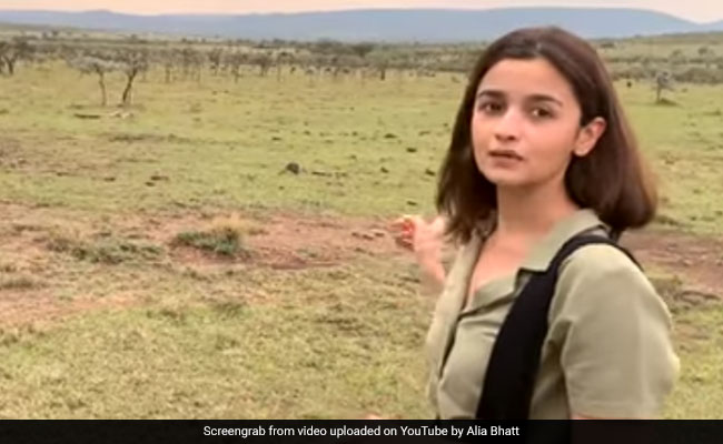 Into The Wild: Alia Bhatt Shares Memories From Her 'Beautiful' African Safari