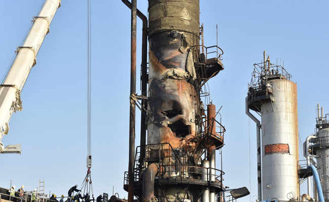 Saudi Arabia Reveals Extent Of Damage To Oil Plants After Drone Strike
