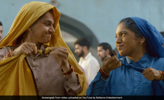 <I>Saand Ki Aankh</i> Trailer: Taapsee Pannu And Bhumi Pednekar Are Armed And Deadly