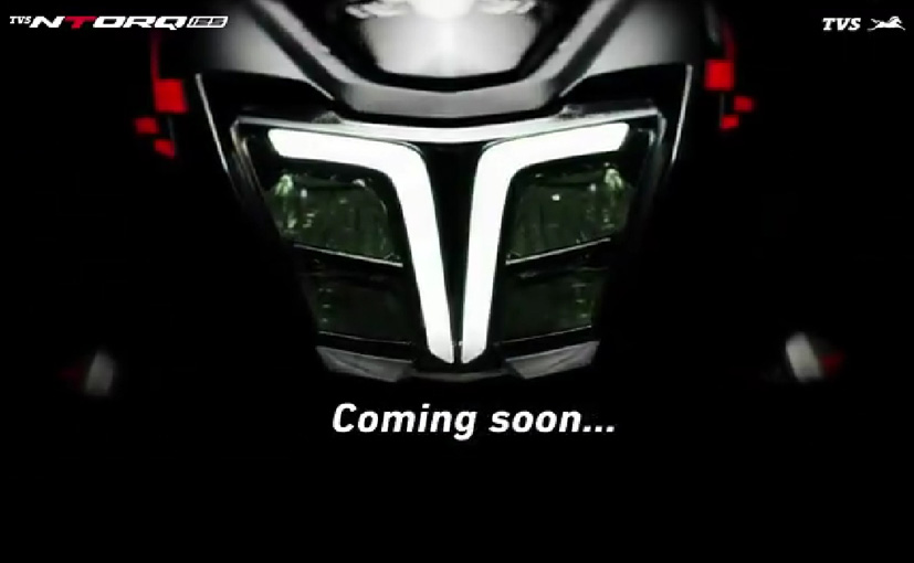 New TVS NTorq With LED Headlamp Teased