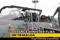 Rajnath Singh "Thrilled" After Tejas Sortie, "Controlled It" Briefly Rajnath Singh "Thrilled" After Tejas Sortie, "Controlled It" Briefly