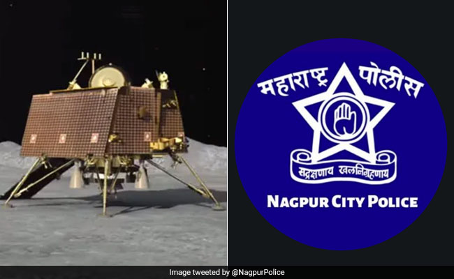 नागपुर पुलिस ने लैंडर 'विक्रम' से पूछा, कहां हो.... संपर्क करो, नहीं काटेंगे चालान