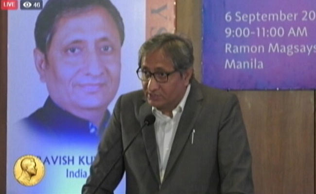 Full Text Of Ravish Kumar's Speech At Magsaysay Awards Lecture Series