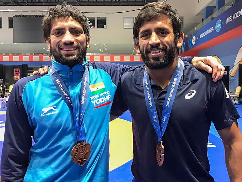 World Wrestling Championships: Bajrang Punia, Ravi Dahiya Win Bronze For India World Wrestling Championships: Bajrang Punia, Ravi Dahiya Win Bronze For India