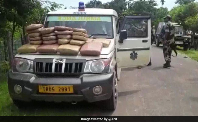 197 Kg Marijuana Recovered From Ambulance In Tripura: Police