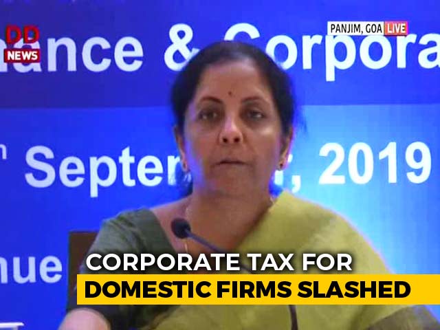 Corporate Tax Rate Cut From 30% To 25.2% To Spur Growth
