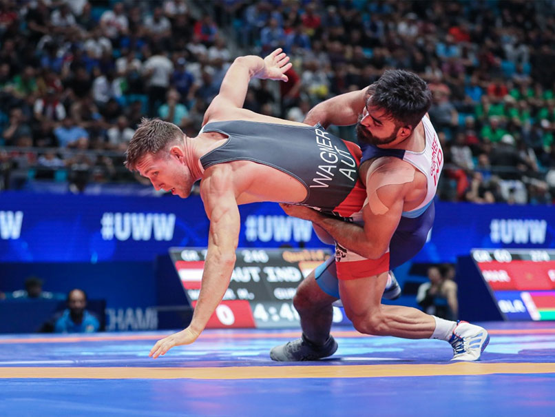 World Wrestling Championships: Gurpreet Singh Fights Hard, Naveen Stays In Medal Contention