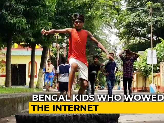 The 'Rags-To-Viral' Story Of 2 Young Kolkata Gymnasts