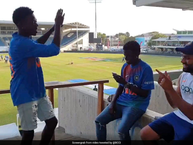 Watch: Rohit Sharma Pulls Out Locals Fans From Crowd For Dance Show-Off After Series Win