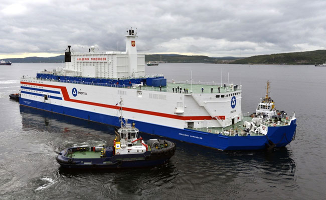 Russia's World-First Floating Nuclear Plant Arrives In Port