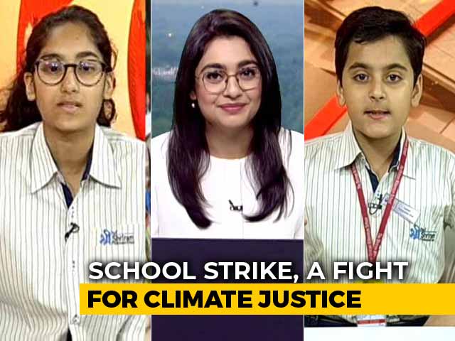 Delhi Students Skip School, March For Climate