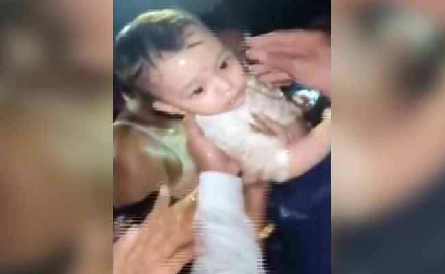 Infant, Family Rescued From Flood Waters In Pune On Camera