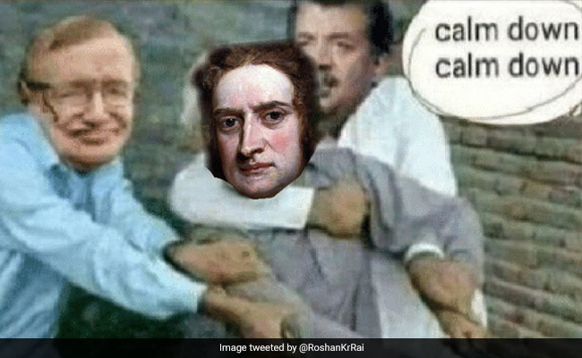 "<i>Bhai</i> Einstein": Twitter Imagines Newton's Reaction To Piyush Goyal Gaffe