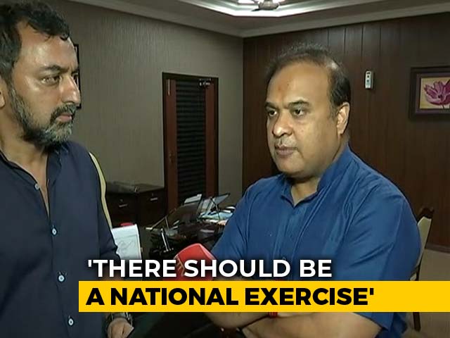 "India Is Not A <i>Dharamshala</i>": BJP's Himanta Sarma On Assam Citizens' List