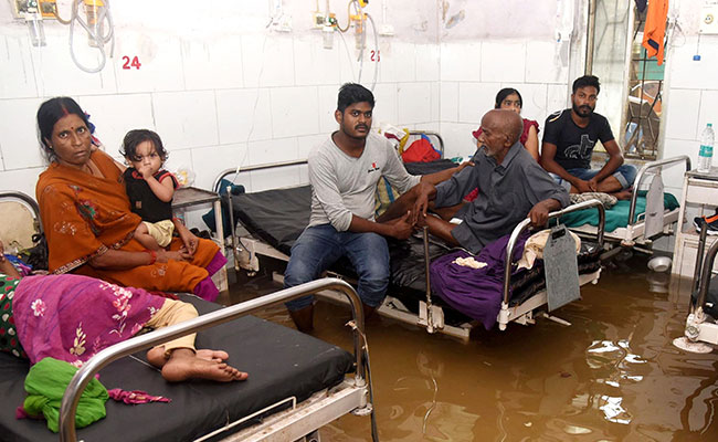 Jail Evacuated, Hospital Flooded After Heavy Rain In Uttar Pradesh, Bihar