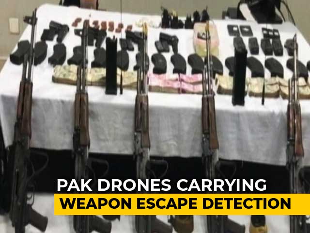 Pak Drones Flew Low, Dropped Weapons In 8 'Sorties' In Punjab: Sources