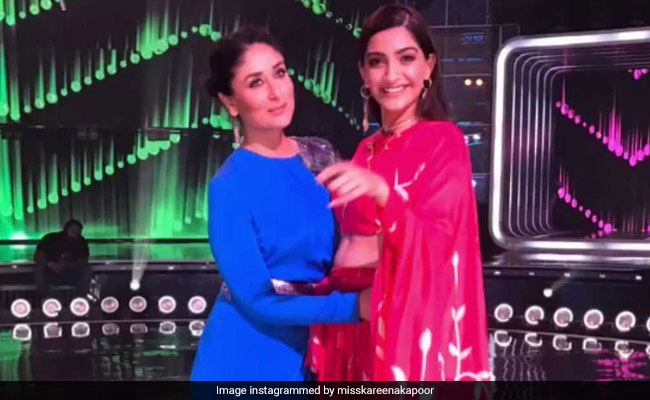When Kareena Kapoor And Sonam Kapoor Recreated <i>Tareefan</i> On The Sets Of <i>Dance India Dance</i>