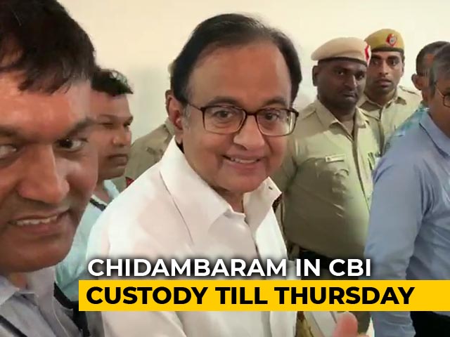 2 More Days' CBI Custody For P Chidambaram As Agency Admits Mistake