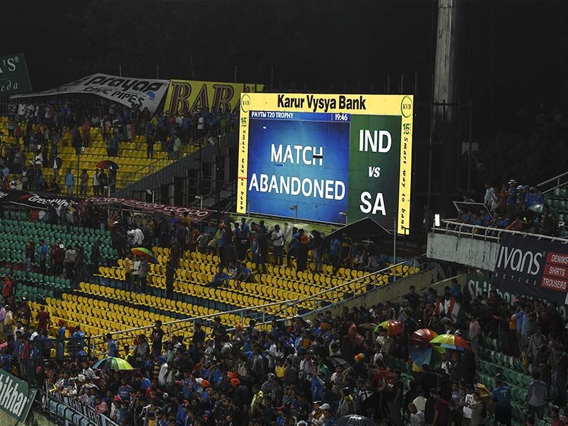 India vs South Africa 1st T20I Abandoned Due To Rain In Dharamsala India vs South Africa 1st T20I Abandoned Due To Rain In Dharamsala