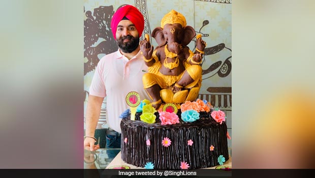 Ganesh Chaturthi 2019: Ludhiana Baker Makes Eco-Friendly Chocolate Ganesha To Feed Underprivileged Kids