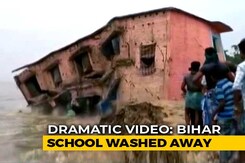 On Camera, Bihar School Washed Away In Ganga River On Camera, Bihar School Washed Away In Ganga River