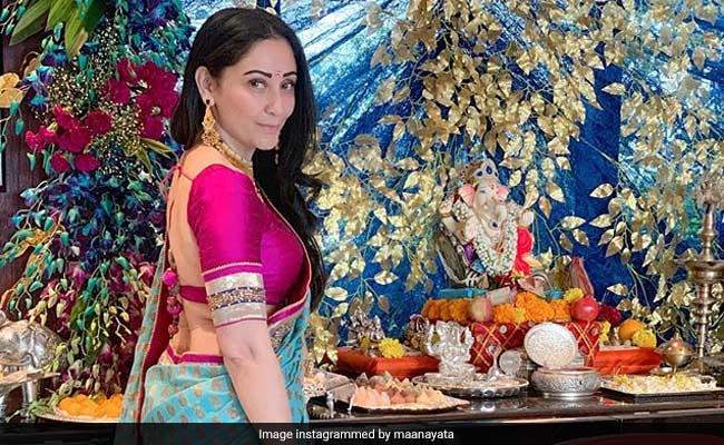 Ganesh Chaturthi 2019: Trishala Dutt's Reaction To Maanayata's Pic Is All Heart