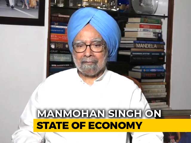 Set Aside Vendetta Politics, Fix Economy, Manmohan Singh Tells Centre