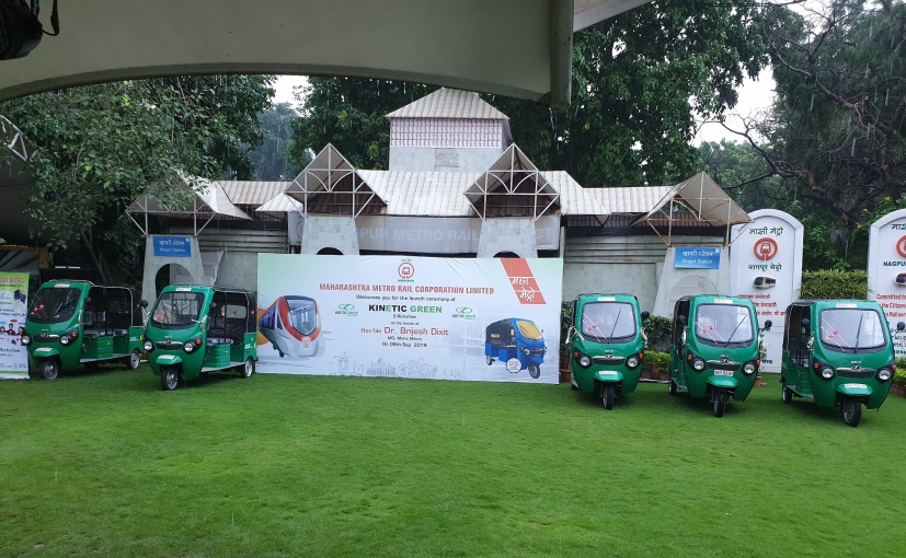 Kinetic Green To Provide Electric 3-Wheelers To MahaMetro For Last Mile Connectivity