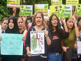 NCP's Supriya Sule Meets Devendra Fadnavis Over Felling Of Aarey Trees NCP's Supriya Sule Meets Devendra Fadnavis Over Felling Of Aarey Trees