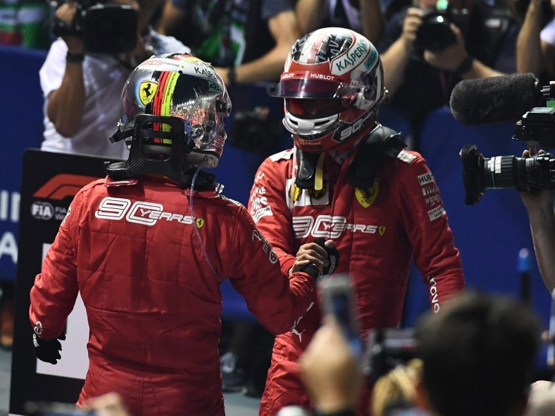 Singapore GP Win Won't Sour Relationship With Charles Leclerc, Insists Sebastian Vettel