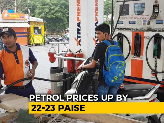 Petrol, Diesel Prices Rise For Eighth Day In A Row