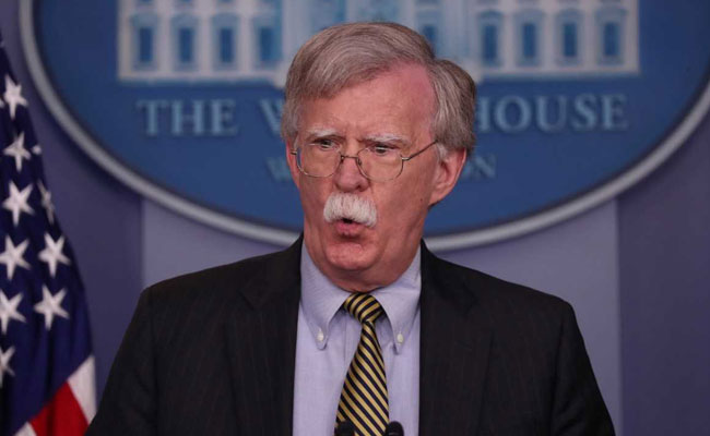 "Classified Material In Manuscript, Can't Publish": White House To John Bolton