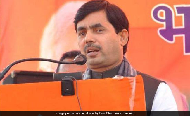 BJP's Shahnawaz Hussain Gets Relief From Supreme Court In Rape Case