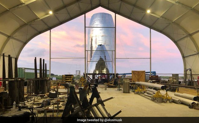 See New Pictures Of SpaceX Starship Prototypes Shared By Elon Musk