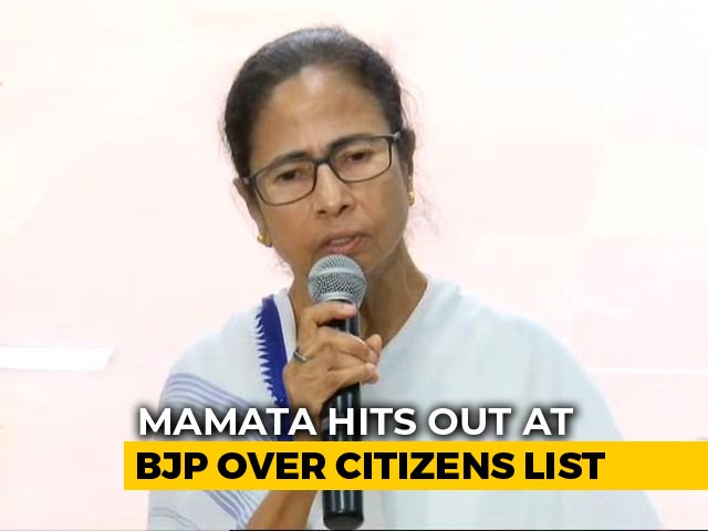 "Own Up To NRC Fiasco": Mamata Banerjee Slams BJP Over Citizens' List