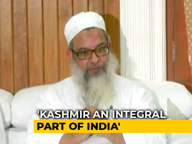 J&K India's Integral Part, Integration Will Benefit All: Top Muslim Body