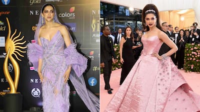 deepika purple dress Deepika Padukone's IIFA look is her most iconic, but is it all that  original?