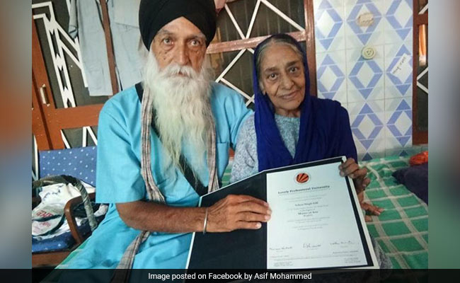 83-Year-Old Man From Punjab Gets Master's Degree In English