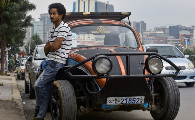 In Ethiopia, Beat-Up Volkswagen Beetles Get 21st-Century Upgrade