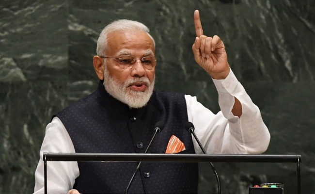 Amit Shah Praises "True Statesman" PM Modi For UN Speech