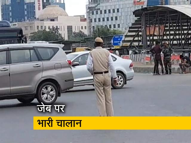 ओडिशा और हरियाणा में 1 करोड़ 40 लाख रुपये से ज्यादा के चालान काटे गये