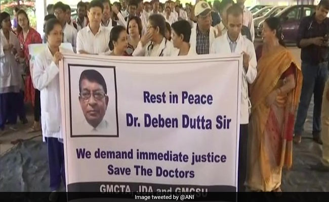 Assam Doctors Abstain From Work To Protest Colleague's Killing