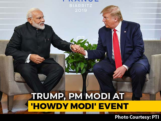 Trump To Join PM At 'Howdy, Modi' Texas Event "To Emphasize Strong Ties"