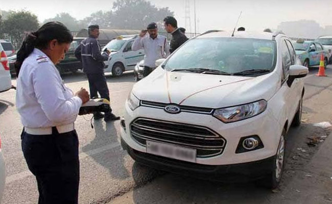 Ghaziabad Police Issues Over 2,000 Challans For Traffic Violations