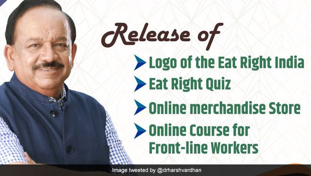 National Nutrition Month: Health Minister Harsh Vardhan Launches ‘Eat Right India’ Movement