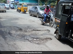 Maharashta Student Run Over After Two-Wheeler Falls Due To Potholes